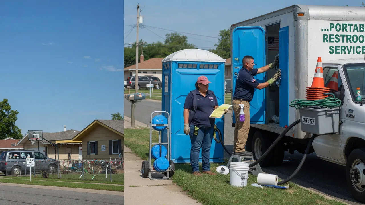 Portable Toilet Rental in Deshler, NE near me